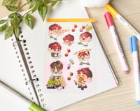 Image 2 of ChanBaekSoo Clear Sticker Sheet Set