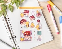 Image 3 of ChanBaekSoo Clear Sticker Sheet Set