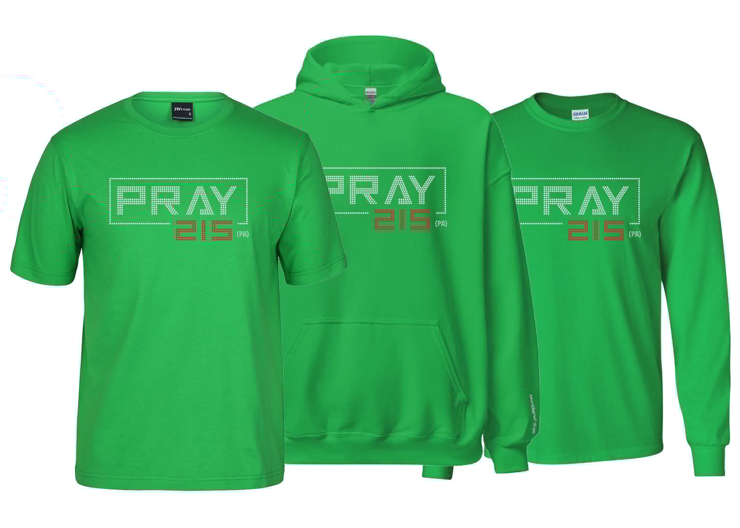 Image of PRAY 215 (3 Piece Green Set)