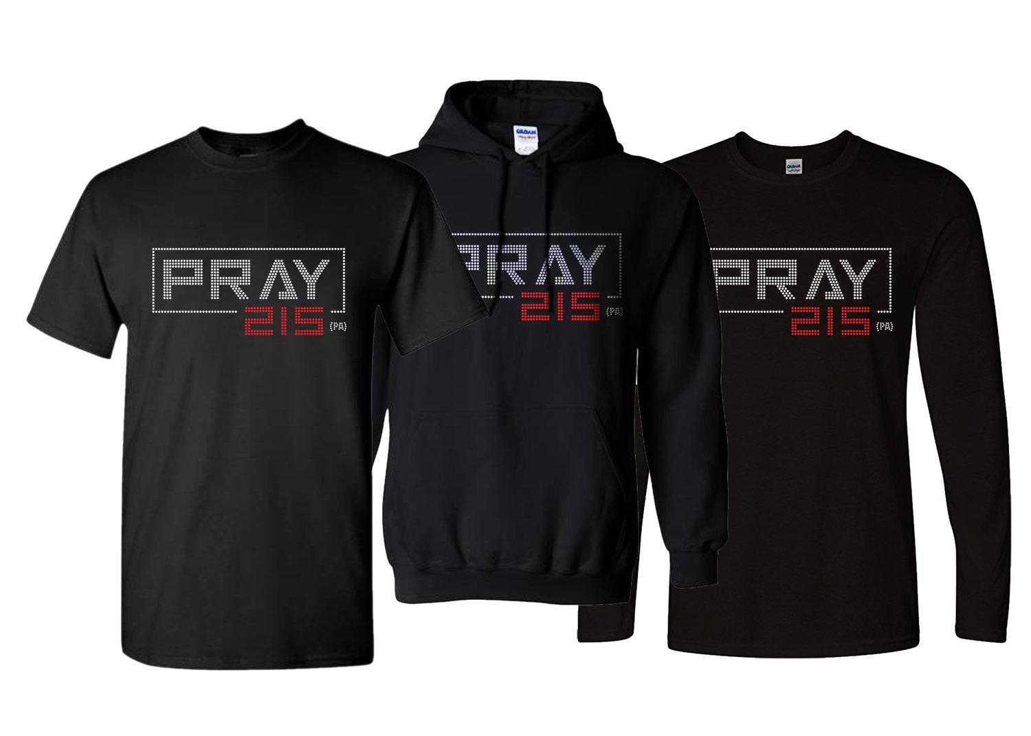 Image of PRAY 215 (3 Piece Black Set)