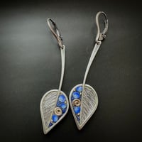 Image 1 of Celestial Leaf Earrings