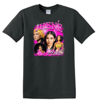 Image 1 of JHENE AIKO PINK GRAPHIC T-SHIRT 