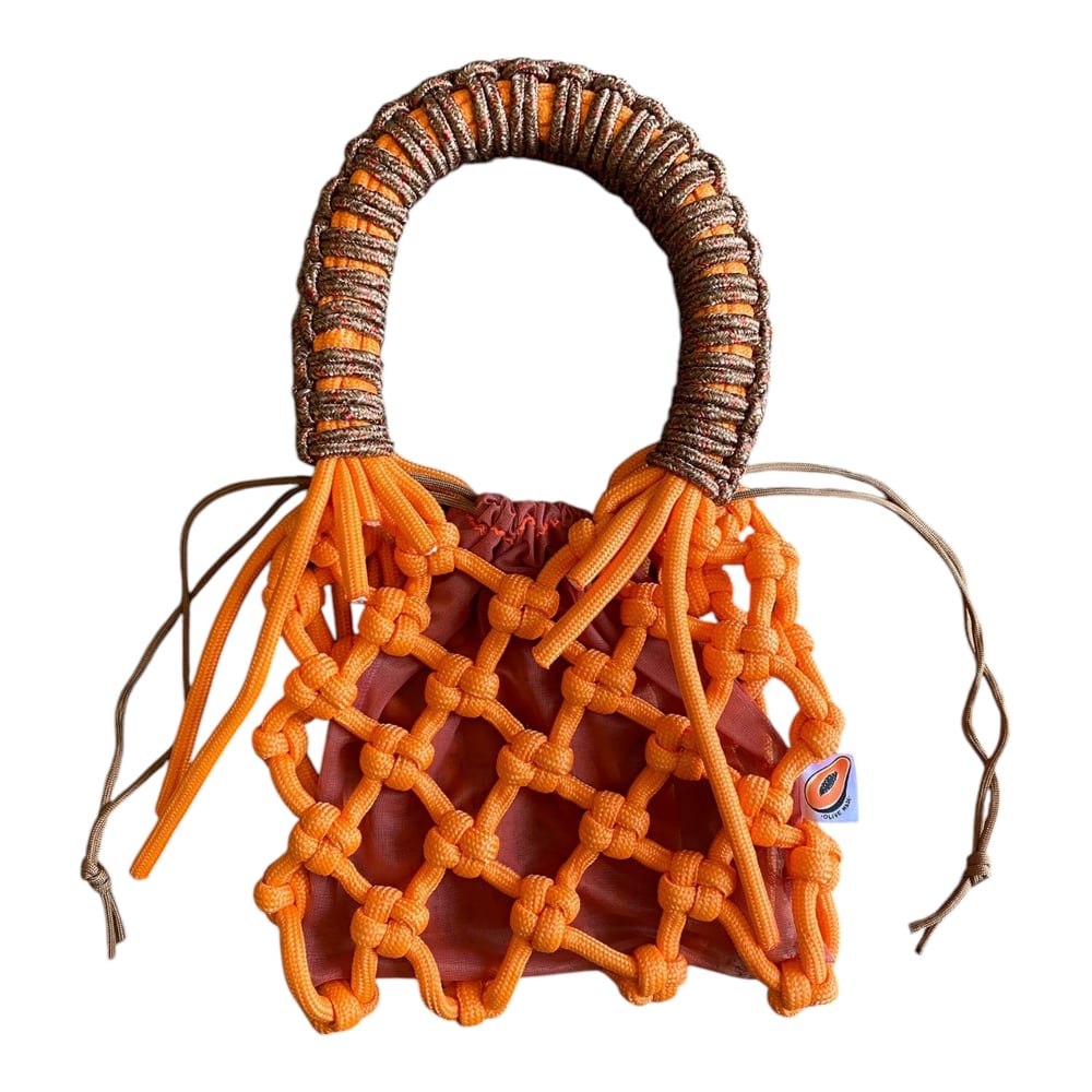 Image of Sunshine Bag-Brown x Orange