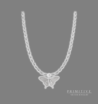925 Silver Diamond Monarch Chain