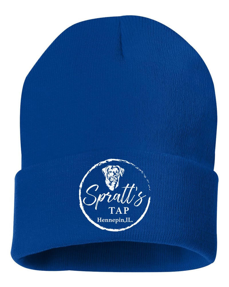 Image of Royal Sportsman Beanie with White Embroidered Logo