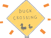 Image 3 of Ducks crossing