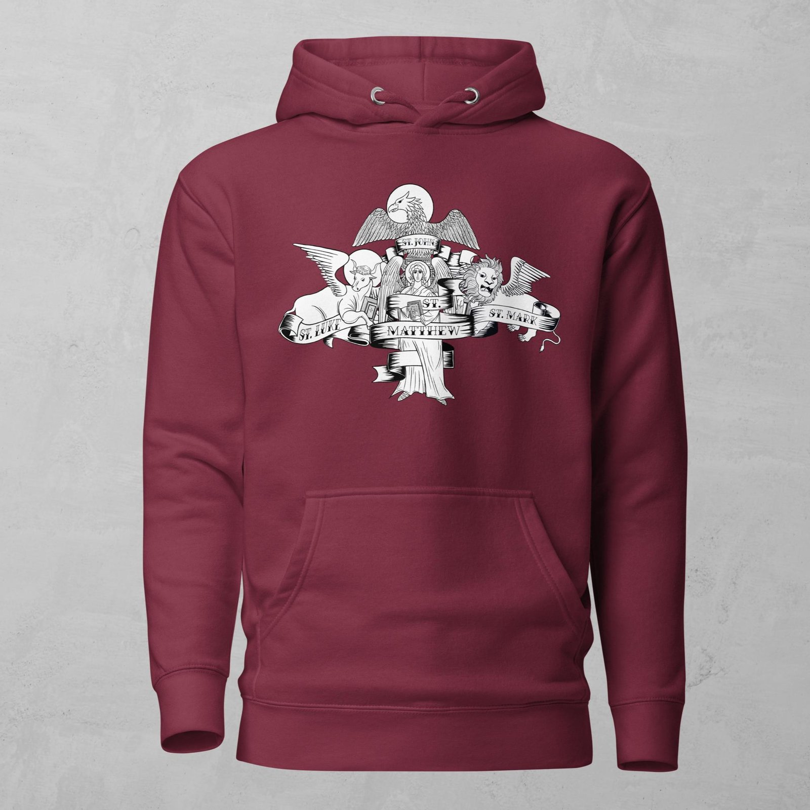 Evangelist Tetramorph Unisex Hoodie | artofmarza