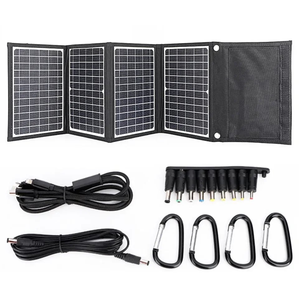 MSL 30W Solar Panel Portable Waterproof Foldable Battery Charger for Travel