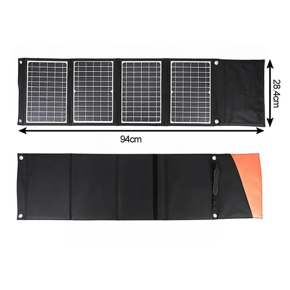 MSL 30W Solar Panel Portable Waterproof Foldable Battery Charger for Travel