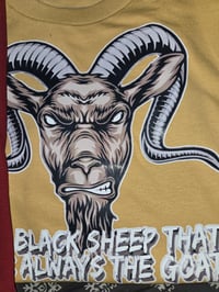 Image 1 of Black Sheep Mustard Tshirt