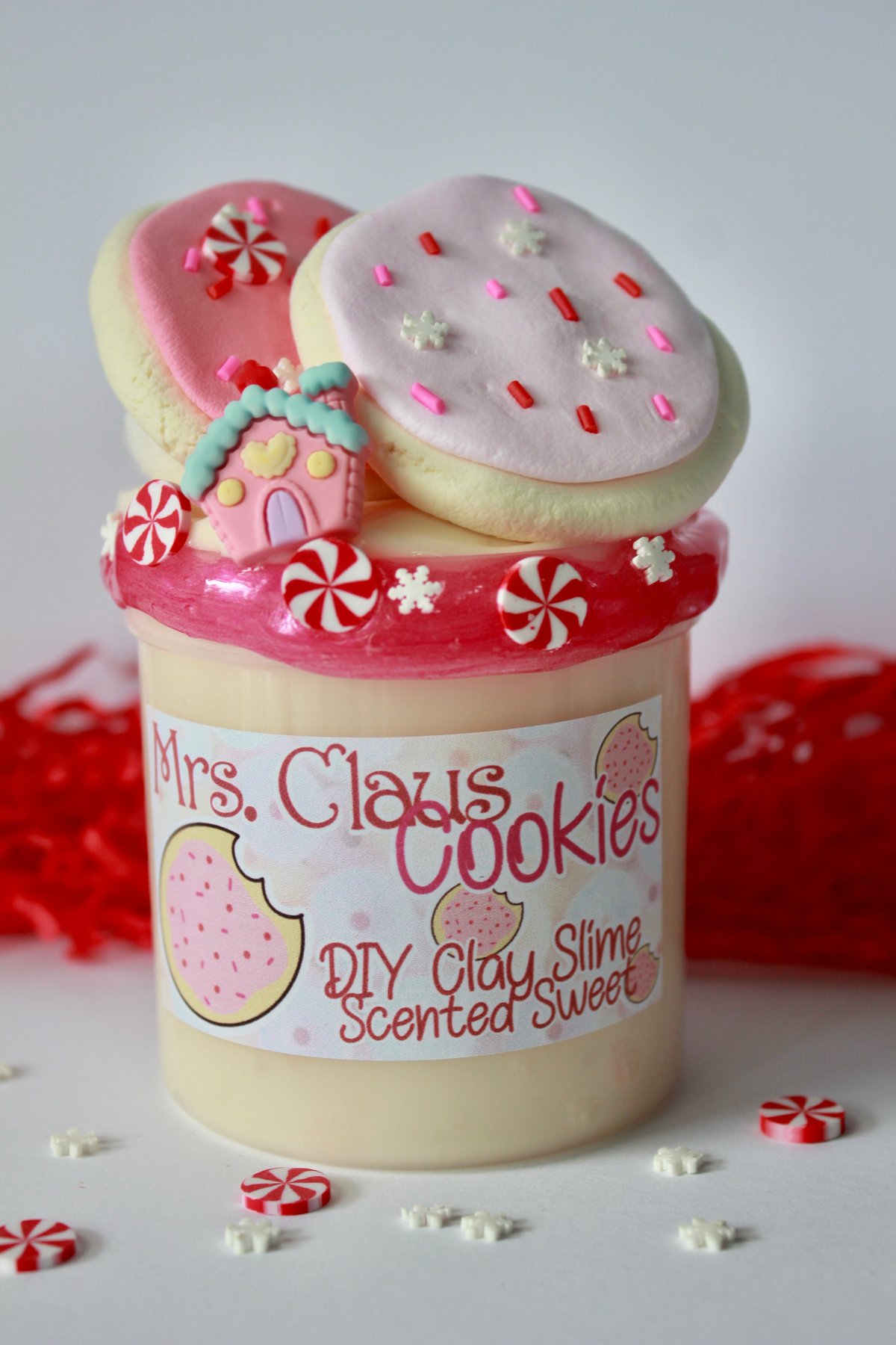 Image of Mrs. Claus’ Cookies DIY Clay Slime