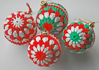 Image 3 of Blagdon Christmas crochet bauble workshop Thursday December 12th 7-9pm 