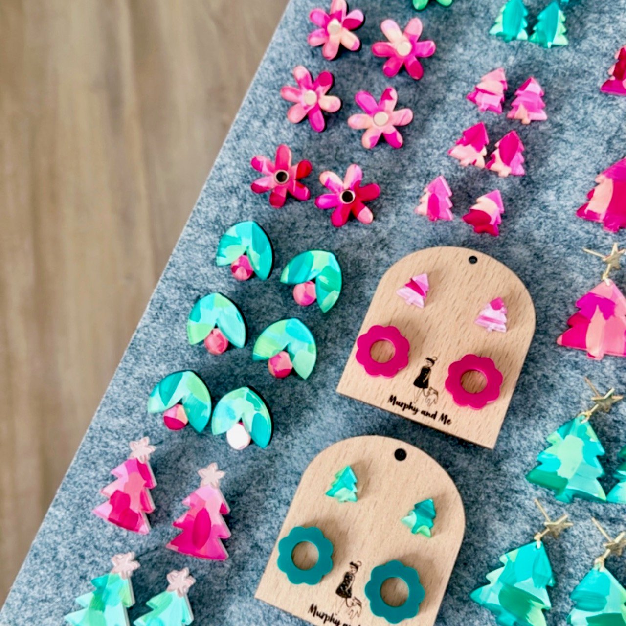 Image of Festive Holly Studs