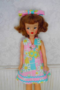 Image 1 of Retro Dress ensemble for Tammy or Sindy Doll