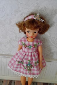 Image 2 of Cute Embroidered Dress ensemble or Tammy or Sindy!!