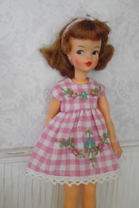 Image 4 of Cute Embroidered Dress ensemble or Tammy/Sindy Doll