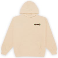 BILLAHUDOOD EMBROIDERED SAND HOODIE