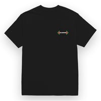 Image 2 of BILLAHUDOOD BLACK TEE