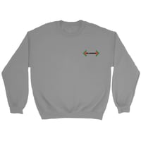BILLAHUDOOD EMBROIDERED GREY JUMPER