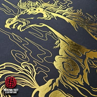 Image 1 of Year of the Horse - Full Gold Foil Print