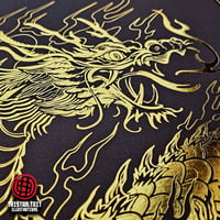 Image 1 of Year of the Dragon - Full Gold Foil Print