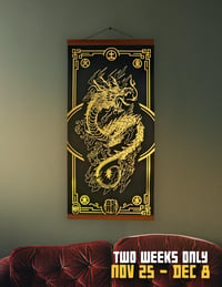 Image 2 of Year of the Dragon - Full Gold Foil Print