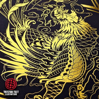 Image 1 of Year of the Rooster - Full Gold Foil Print