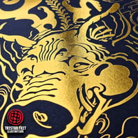 Image 1 of Year of the Pig - Full Gold Foil Print