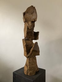 Image 1 of brutalist concrete sculpture