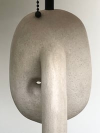 Image 4 of handshaped concrete tablelamp (natural)