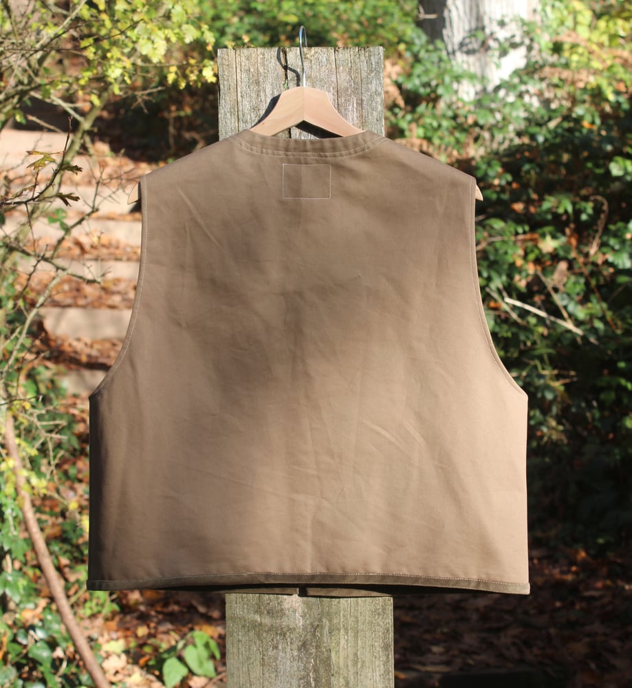 Image of Cross Vest Mocha