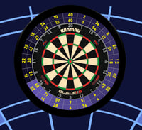 Image 2 of CANVAS COUNTER TRAINING AID - DOUBLE & TREBLES (PLEASE READ DERSCRIPTION)