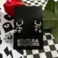 Image 2 of CHERRY - Huggie Hoops