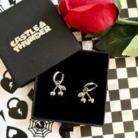 Image 3 of CHERRY - Huggie Hoops