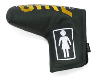 Image 2 of Malbon X Girl "Overlay" Blade Putter Headcover [2023]