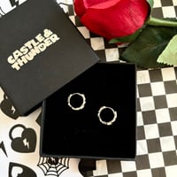 Image 3 of WANDA - Wavy Huggie Hoops