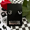 ANA - Heart Huggie Hoops