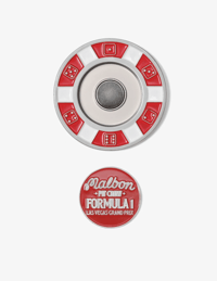 Image 3 of MALBON X F1 POKER CHIP MEDALLION BALL MARKER 🏎️ [2024]