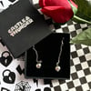 TAY - Mirrorball Drop Earrings