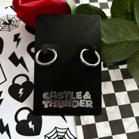 Image 3 of NIKOLE - Huggie Hoops