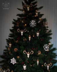 Image 2 of JARNVID Yule Decor Pack: 3 Cat Skulls