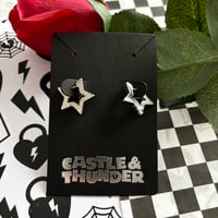 Image 2 of VERITY - Star Huggie Hoops