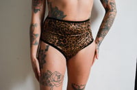 Image 3 of The SABBATH knickers in wet look leopard RTS