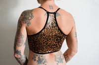 Image 2 of The SABBATH knickers in wet look leopard RTS