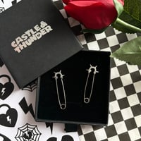 Image 2 of TINA - Safety Pin Earrings