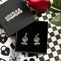 Image 3 of CAROLYN - Rose Stud Earrings