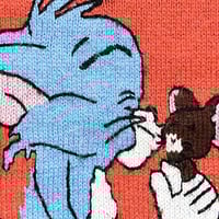 Image 3 of Pull tricot laine 8 ans Tom & Jerry Phildar années 90