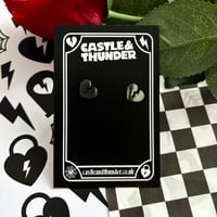 Image 2 of JOY - Heart Stud Earrings