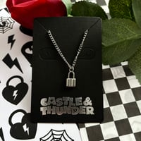 Image 3 of FAITH - Padlock Necklace