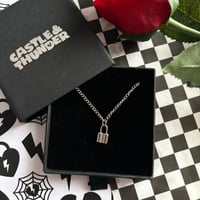 Image 2 of FAITH - Padlock Necklace